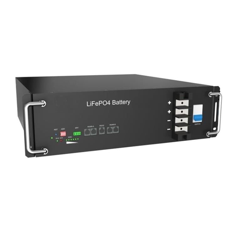 2560Wh 51.2V DC 랙 마운트 산업용 상업용 에너지 저장용 Lifepo4 배터리