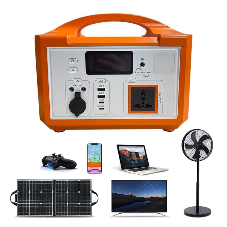 460wh 휴대용 리?? 배터리 발전소, 야외 600 와트 휴대용 전원 공급 장치