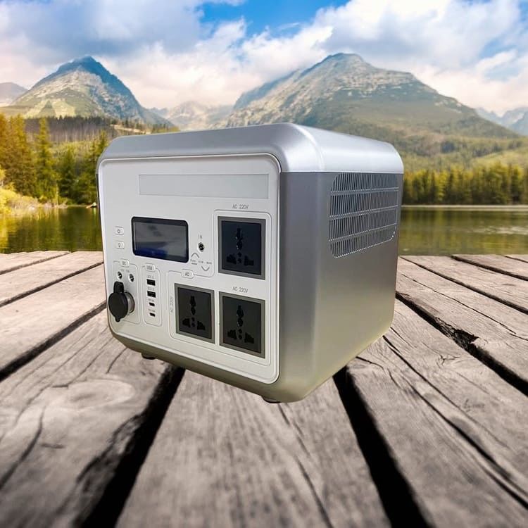 110V AC 라이프포4 배터리 팩, 태양 융합 인버터와 휴대용 태양광 발전소