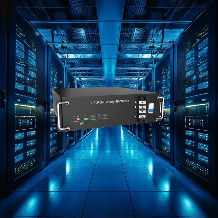 고전압 래크 장착 50kWh Lifepo4 상업용 에너지 저장 시스템 태양 전지
