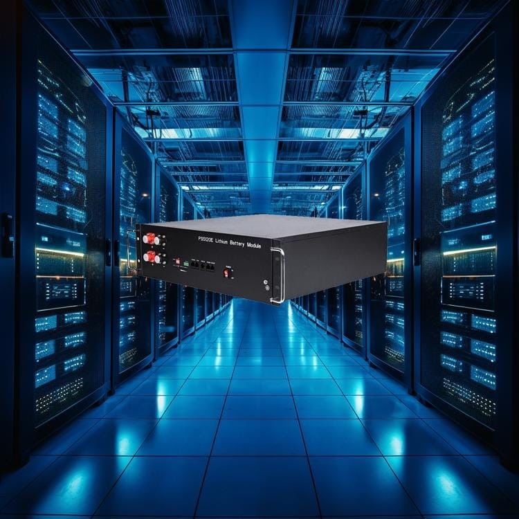 고전압 라크에 장착된 50kWh Lifepo4 라크마운트 리?? 배터리 에너지 저장 시스템 산업용